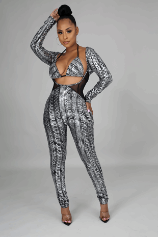 Ice Me Out Jumpsuit Set